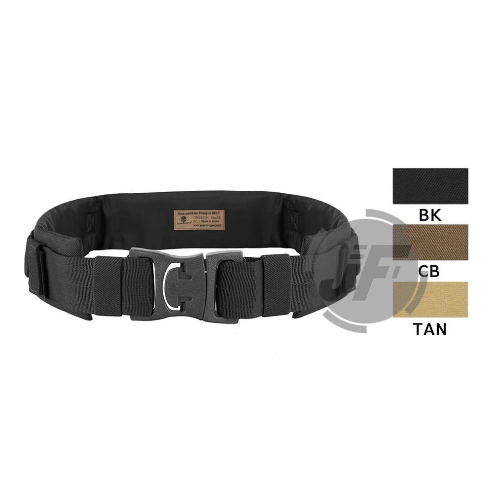 

Emerson Tactical Hunting Shotgun Shell Belt EmersonGear Airsoft Army Paintball Military Shooting Shell 27 Holders Battle Belt