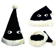 Action Figure Uzumaki Naruto Black nightcap Anime winter hat PVC 38cm gift Cartoon clothes Collectible Model kids Anime