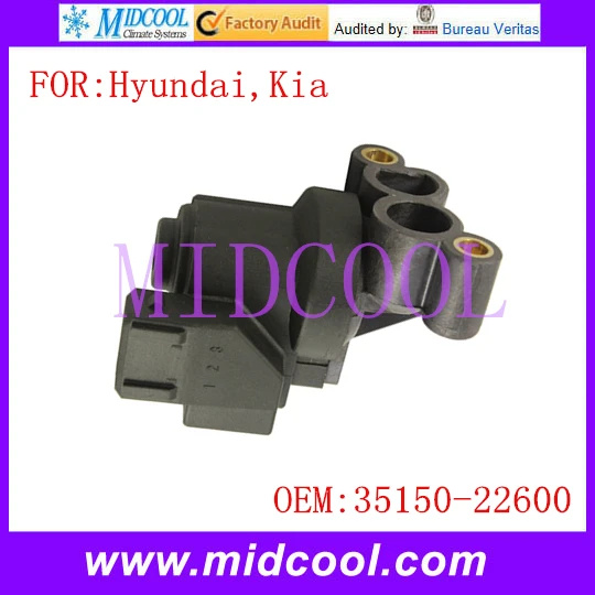 

New Auto Idle Air Control Valve use OE NO. 35150-22600 for Hyundai Accent Elantra Tiburon Scoupe Kia Sportage Spectra