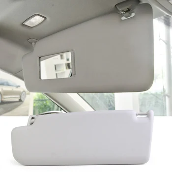 

beler 1Pc Grey Sun Visor Right Side Fit for VW Golf Passat 2000 2001 2002 2003 2004 2005 3B0857552 6X0 857 522