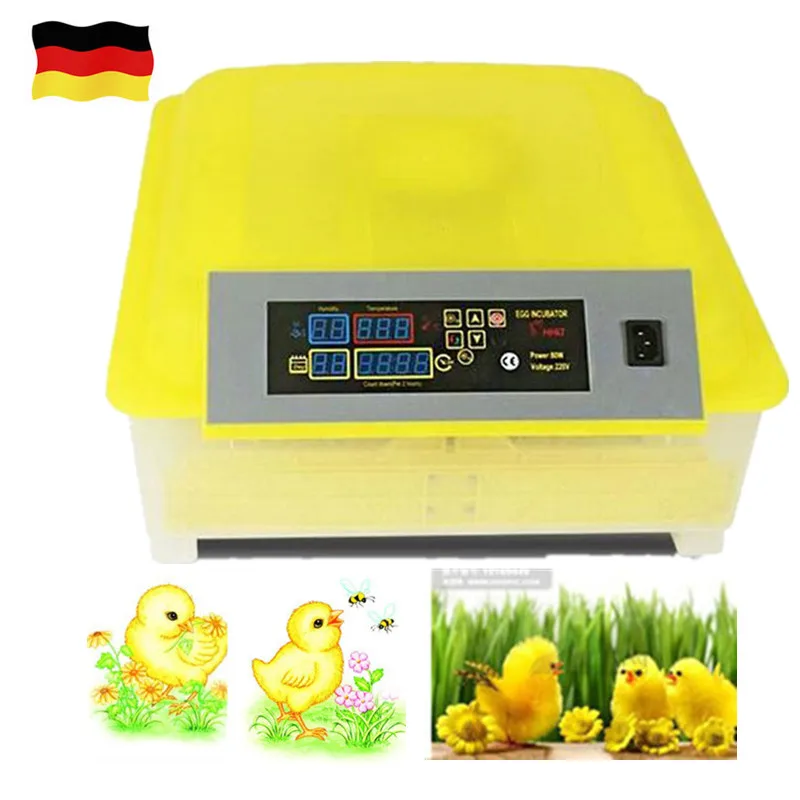 

High quality cheap price Hatchering Machine 48 Digital Temperature Full Automatic Egg Incubator for Chicken Duck Quail Parrot