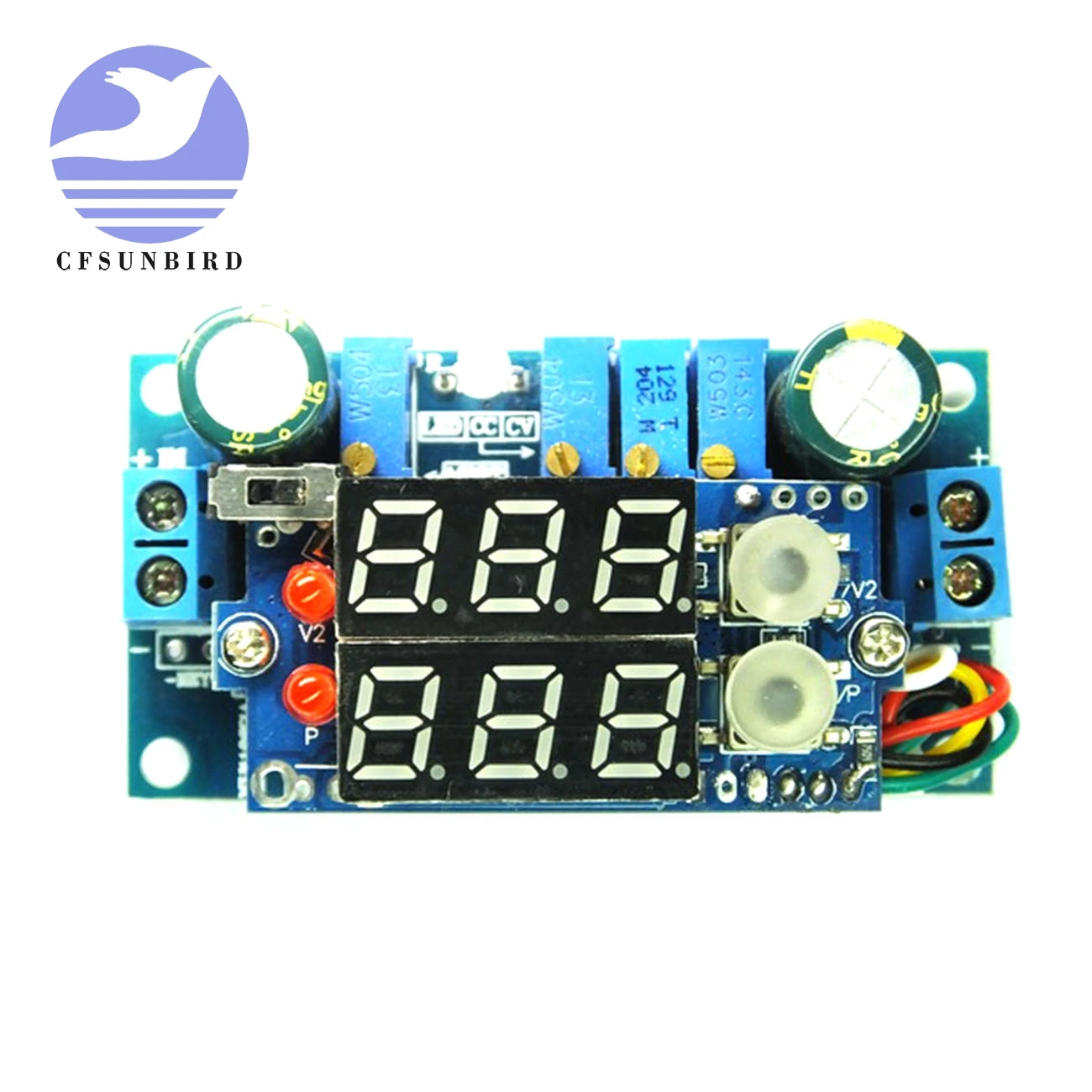 

5A MPPT Solar Panel Controller DC-DC Step-down CC/CV Charging Module Display LED