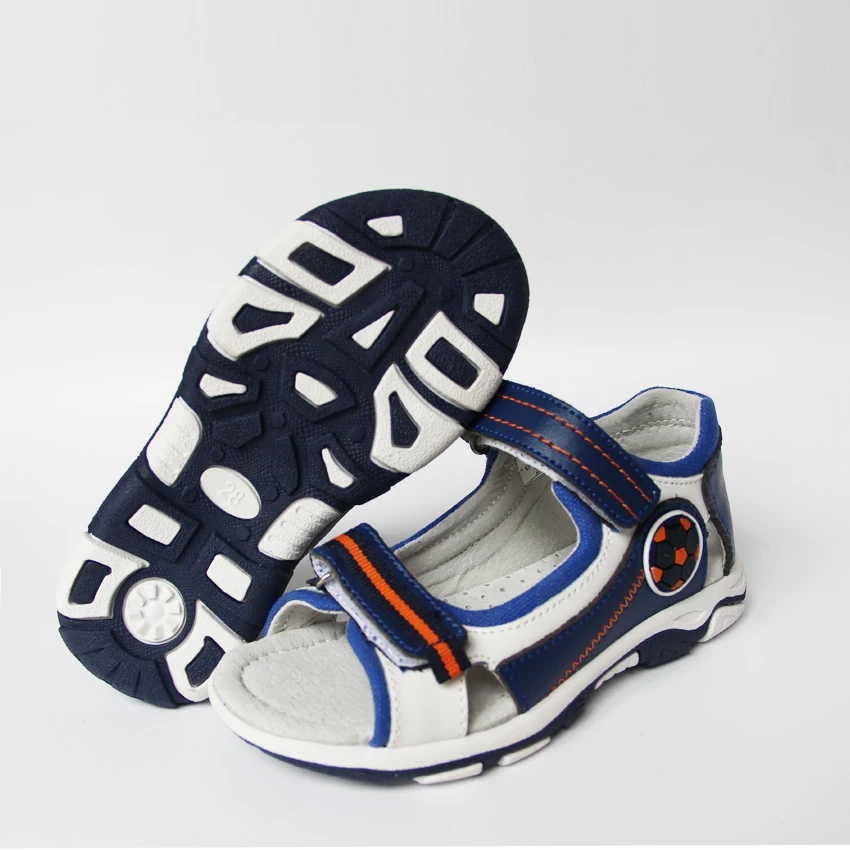 

Fashion 1pair New Genuine Leather arch support Sandals Orthopedic hard back Shoes, Kids/Children Soft Shoes
