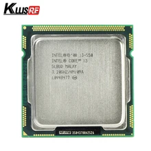 Оригинальный процессор Intel Core i3 550, 3,2 ГГц, 4 Мб кэш-памяти, LGA1156, настольный процессор