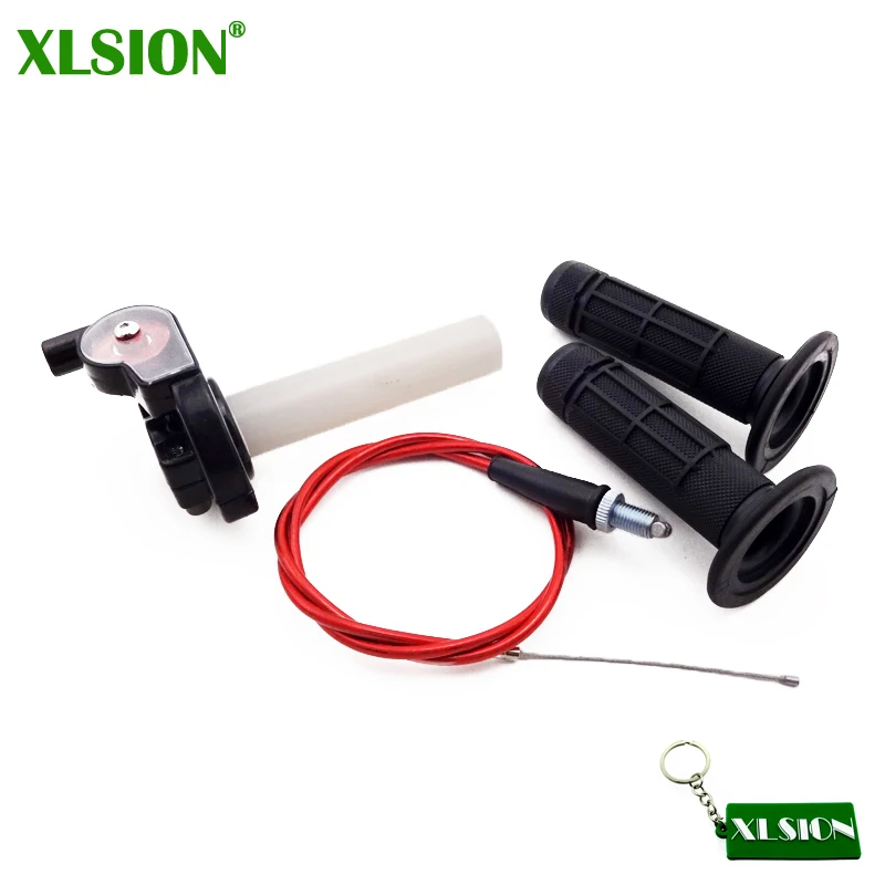 XLSION Pit Dirt Bike Twist дроссельной заслонки с ручным захватом китайский 110cc 125cc 140cc SSR Kayo |