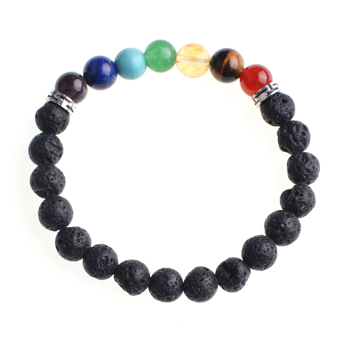 Distance Bracelet Couples Adjustable Beaded with Howlite Lava Stone Friendship Relationship Natural stone bracelet|Плетеные браслеты|