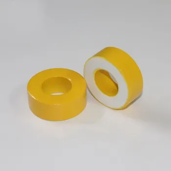 

NEW 5pcs T106-26 yellow white magnetic ring, yellow white ring 27mm