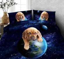 3D Dog print Bedding set duvet cover bed in a bag sheet sheets linen bedspread linen California King Queen size full twin 4PCS 3D Dog print Bedding set duvet cover bed in a bag sheet sheets linen bedspread linen California King Queen size full twin 4PCS
