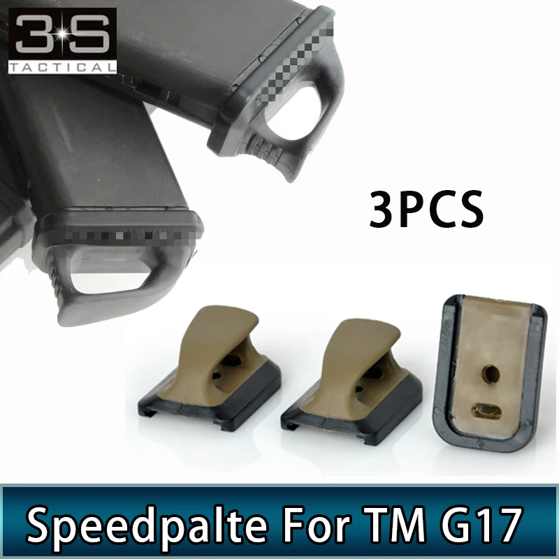 

3PCS/SET Element Airsoft Speed Plate For TM G17 And KSC G17 NO LOGO