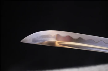 

High Quality Beautiful Japanese Sword Samurai Katana Sharpened High Carbon Steel Turns The Soil To Burn Blade Wood Sheath HL