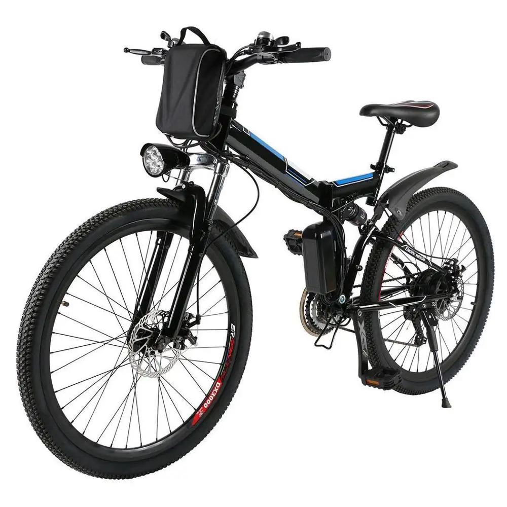 Bicycle Mountain Bike Electric Bike Full Suspension Alluminium Folding Frame 27 Speed Mechanic Brake 26 \Wheel Bicycle Mountain Bike Electric Bike Full Suspension Alluminium Folding Frame 27 Speed Mechanic Brake 26 \Wheel