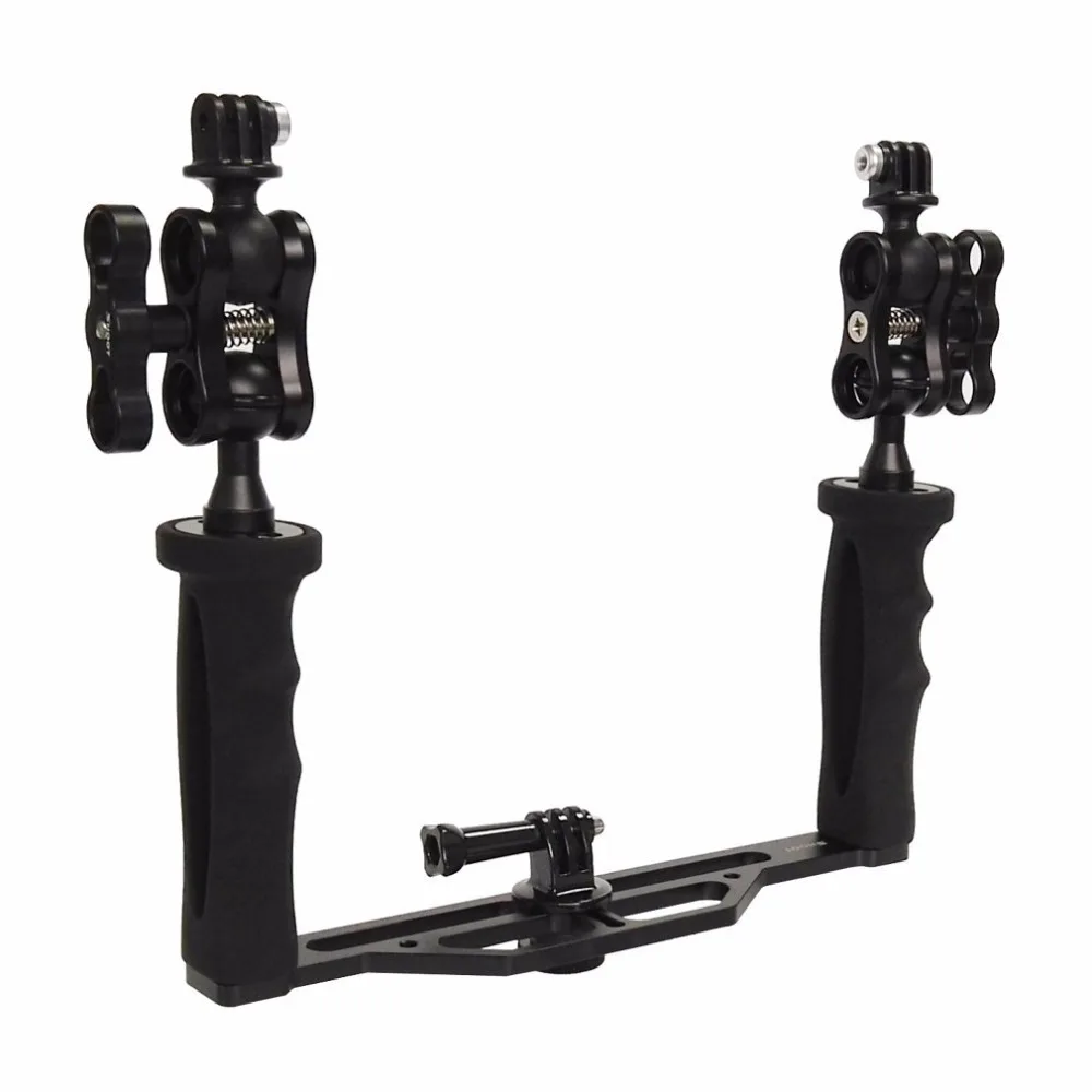 Двойной Ручной Стабилизатор поднос шариковая головка крепление для GoPro Hero 6 5 4