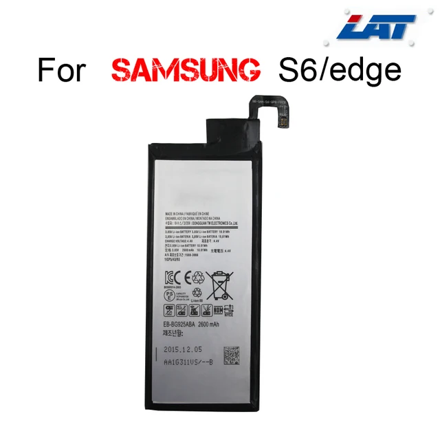 S6 edge аккумулятор