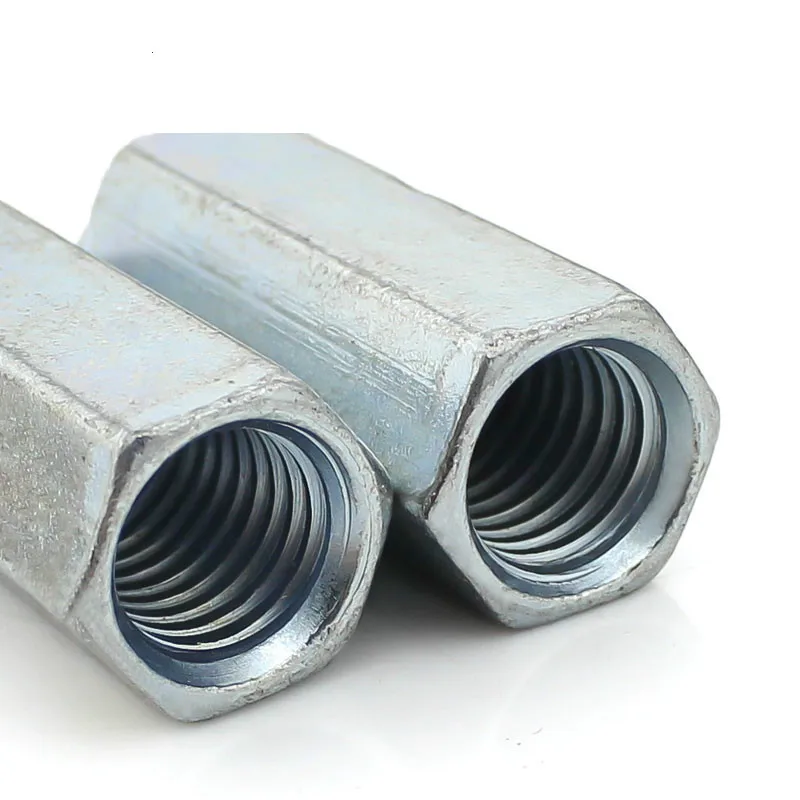 Galvanized Extended Six Angle Nut Extended Round Joint Nut M8in Nuts