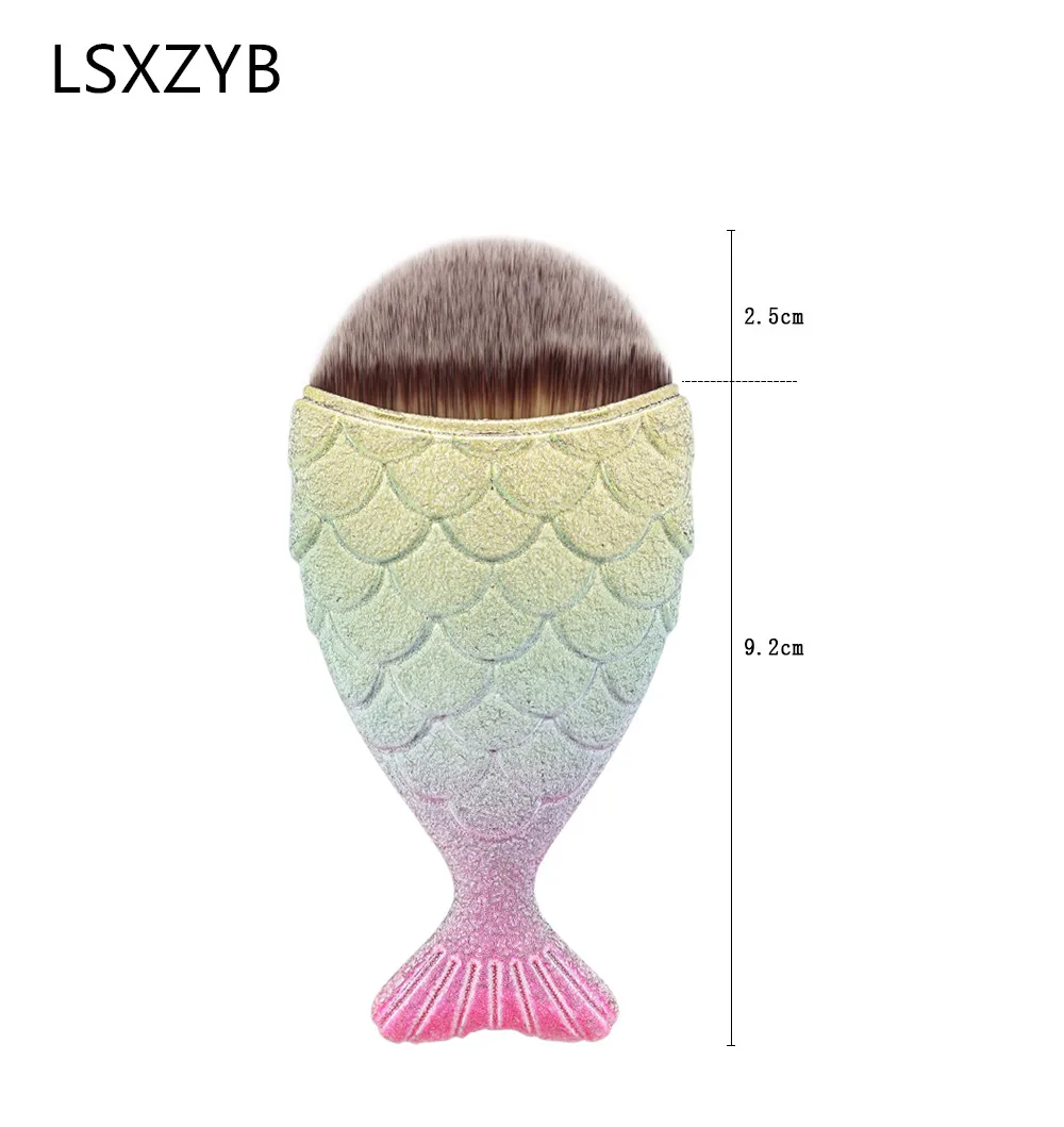 foundation brush size