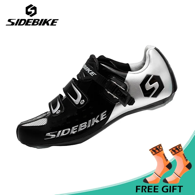 Sidebike Pro Men Outdoor Road Bike Shoes Sport Ultralight Cycling Shoes