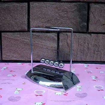 

New design Creative gift development educational desk pendulum toy Z-shaped newtons cradle steel balance ball physics science