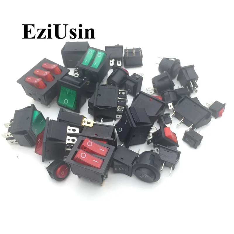 

Полный диапазон кулисного переключателя содержит KCD1-KCD4, 5A-15A 2 шестеренки 3, подсветки, 28 видов каждого