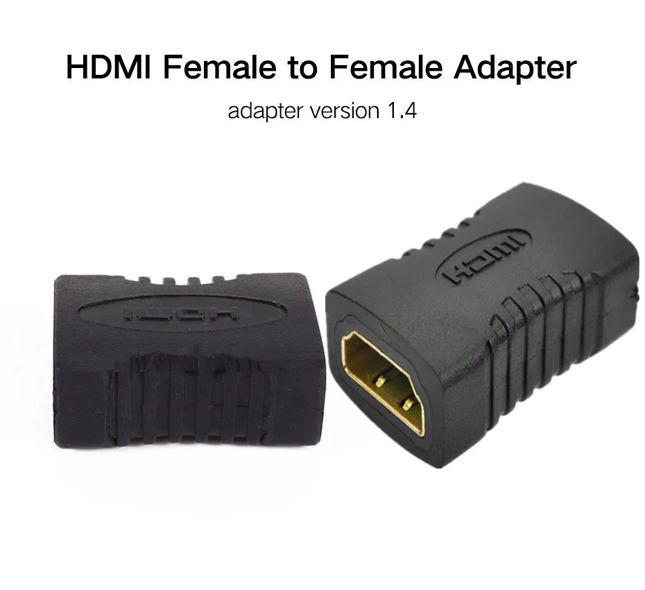 Ataliqi HDMI Женский удлинитель кабель адаптер к HDMI Женский штекер Hdmi удлинитель Разъем для 1080P HDTV Hdmi Кабель-адаптер