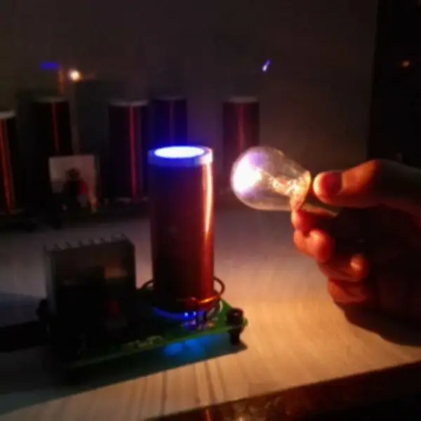 Электронные игрушки/катушка Tesla/Беспроводная передача/освещение/дуговой Спрей