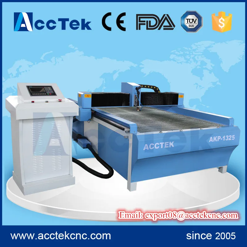 Acctek плазменный станок для резки ЧПУ/1325 машина для плазменной резки/cnc станок для резки металла для продажи