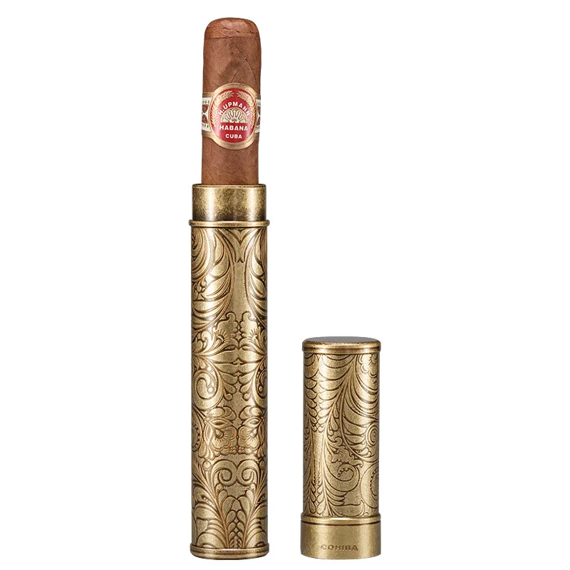 For COHIBA Cigar Tube Cigar Moisturizing Tube Travel Portable single