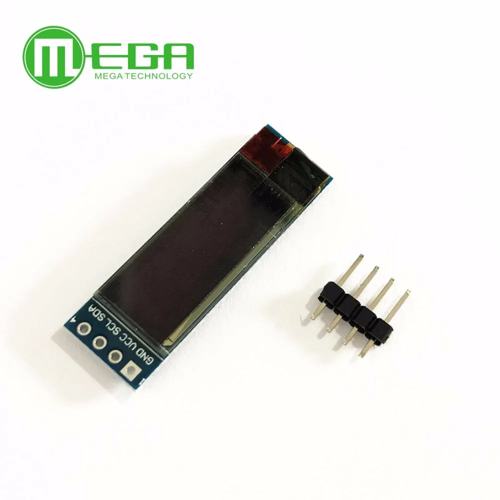 

0.91 inch 128x32 I2C IIC Serial Blue OLED LCD Display Module 0.91" 12832 SSD1306 LCD Screen for Arduino