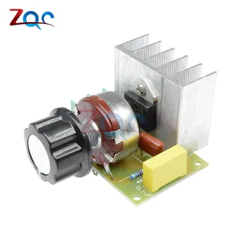 

AC 220V 3800W Motor Speed Controller Imported SCR Thyristor Power Electronic Dimmer Voltage Regulator Temperature Silicon Switch