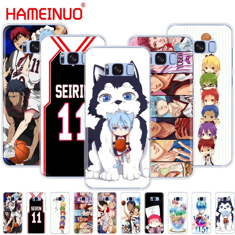 HAMEINUO Kuroko без корзины kawaii Tetsuya аниме чехол для сотового телефона Samsung Galaxy S9 S7 edge PLUS S8