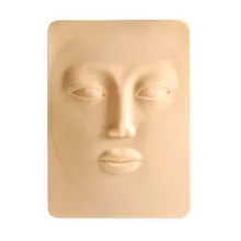 5 шт. Skin Практика татуировки 3D Косметическая Перманентный Макияж Уход за кожей лица кожи силикона для татуировки руководство microblading ручка Вышивка Крестом Иглы