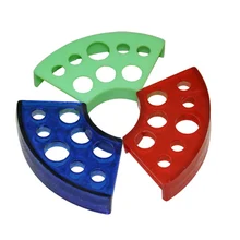 20 шт. пластиковая чернильница для тату держатель Suply для игла для татуировочного пистолета Чернила Советы комплекты зажимов I183