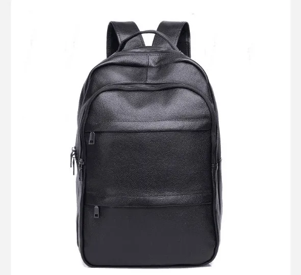

Genuine leather unisex large capacity ourdoor leisure backpack