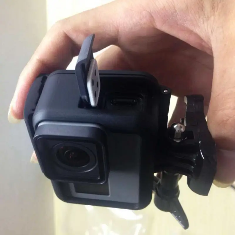 GoPro аксессуары для экшн-Камеры GoPro Hero 5 защитный чехол-держатель видеокамеры Корпус чехол для экшн-камеры GoPro Hero5 черный действие Камера