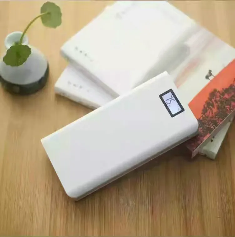 Новинка 20000mAh Sense 6P power Bank Внешний аккумулятор запасное зарядное устройство светодиодный дисплей 20000 mah pover poverbank