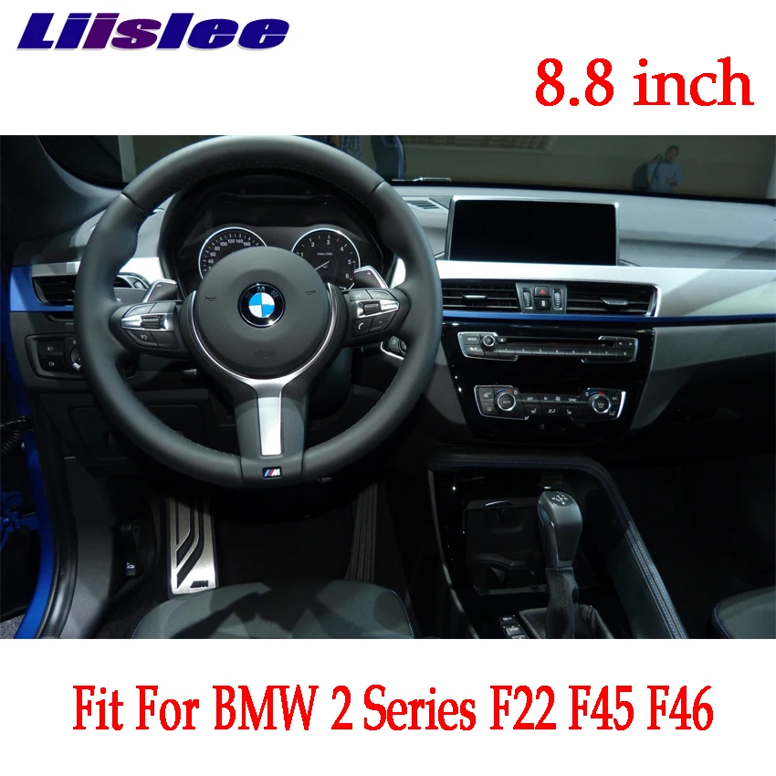 Excellent Liislee For BMW 2 Series F22 / F45 / F46 2013~2017 Android Car Radio Audio Video Multimedia Player WIFI GPS Navi Navigation 0