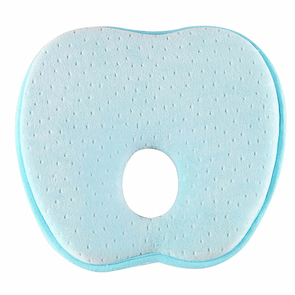 Newborn Baby Pillow Infant Head Protection Positioner Pillow Soft Memory Foam Cushion Prevent
