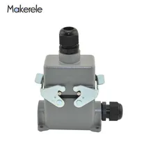 MK-HE-010-4 Hot Runner Plug Widely Used Multi Pin Heavy Duty Headlight Connector For Car System Heavy-duty Connector Cover MK-HE-010-4 Hot Runner Plug Widely Used Multi Pin Heavy Duty Headlight Connector For Car System Heavy-duty Connector Cover