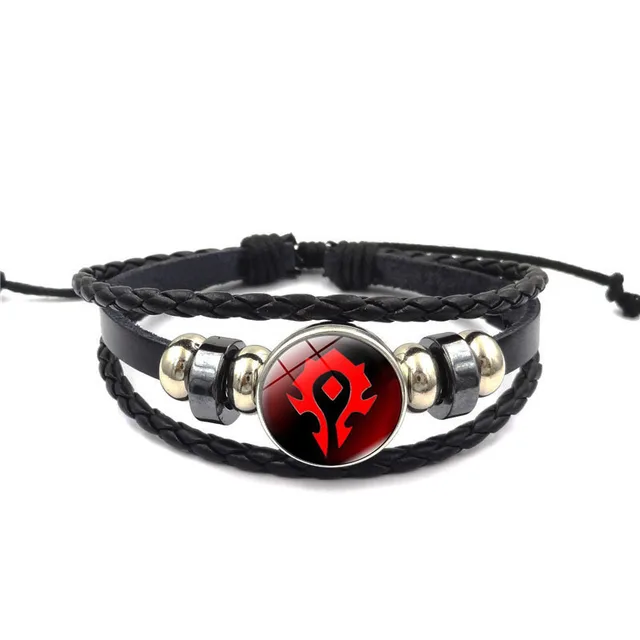 SPINNER Hot Original Time Glass Box Bracelet World of Warcraft Pattern Multi-lay SPINNER Hot Original Time Glass Box Bracelet World of Warcraft Pattern Multi-lay