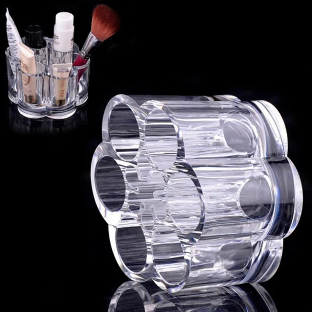 Косметический Чехол-органайзер для макияжа, прозрачный акриловый ящик для хранения ювелирных изделий, держатель, акриловая подставка, держатель для губной помады