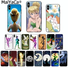 MaiYaCa Забавный чехол для телефона, чехол Питер Пэн, Венди, Тинкербелл, Динь-Динь, для Apple iphone 11 pro 8 7 66S Plus X XS MAX 5S SE XR