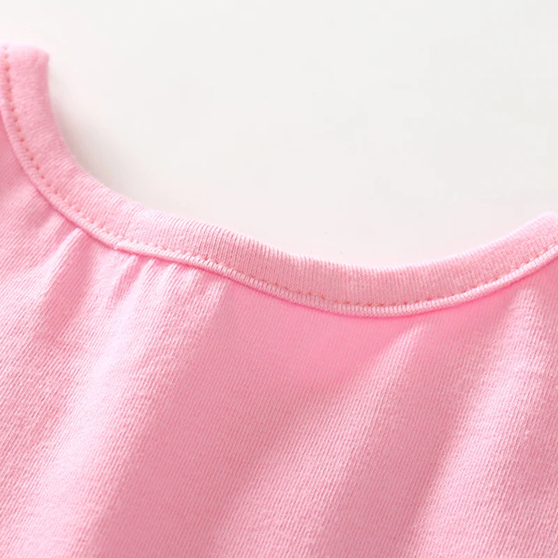 Tem doger Одежда для малышей комплекты летняя Милая Детская Одежда для новорожденных девочек для новорожденных младенцев Розовое платье+ штаны+ Головные уборы, комплекты из 3 предметов комплекты