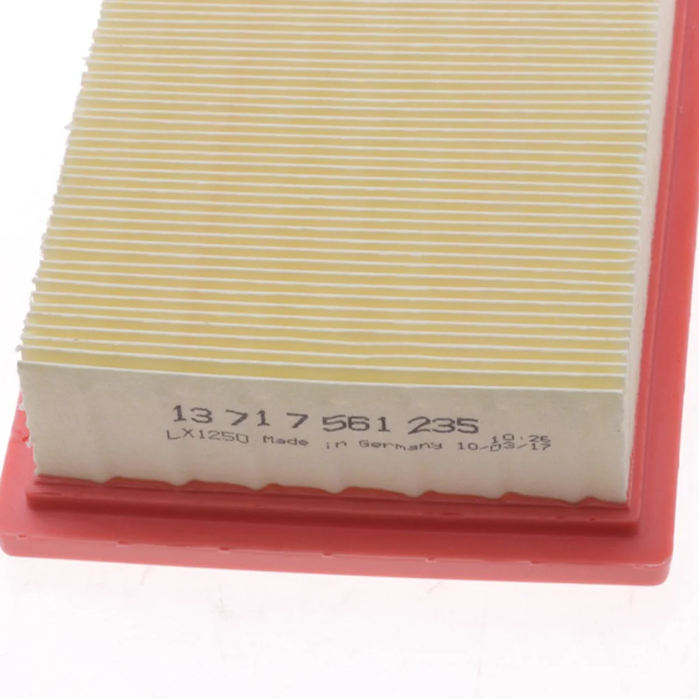 Filtro de aire del coche del motor Auto polvo limpiador de automóviles de Panel 13717561235 accesorios para BMW MINI R55 R56 R57 R60