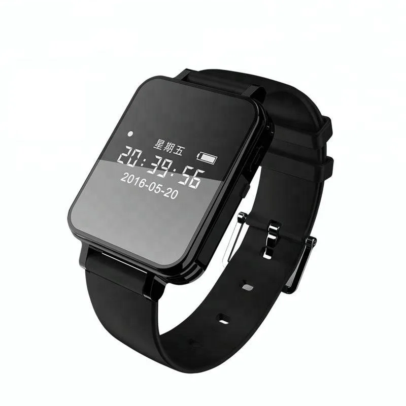 

V81 Micro Digital Audio Recorder Watch Voice Activated Recording Wrist Band 1536kbps Dictaphone OLED Screen Recorder Business
