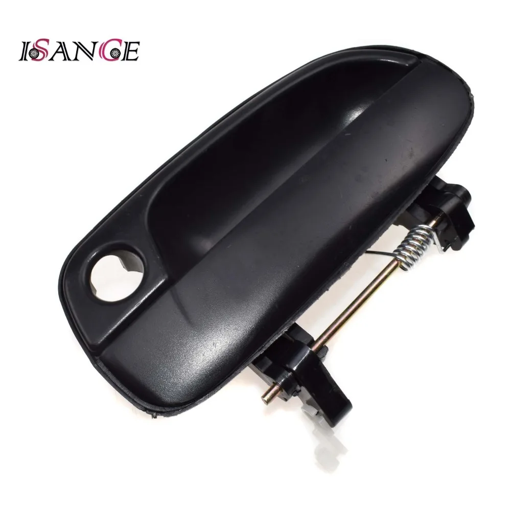 fits Hyundai Outside Exterior Door Handle Front Rear Left Right Smooth Black Set