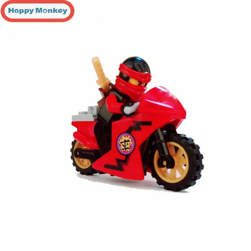 Garmadon набор мастер Wu строительные блоки NYA Hammer Ninjago с мотоцикл кирпичные фигурки