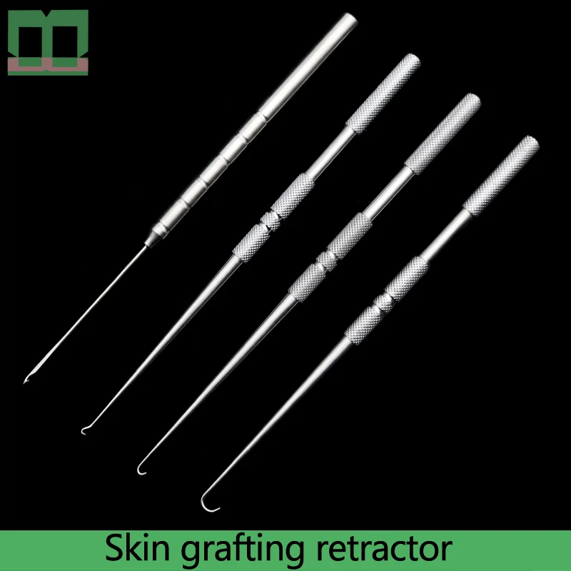 

Skin grafting retractor stainless steel Cosmetic and plastic surgery instruments and tools facelift single ended retractor