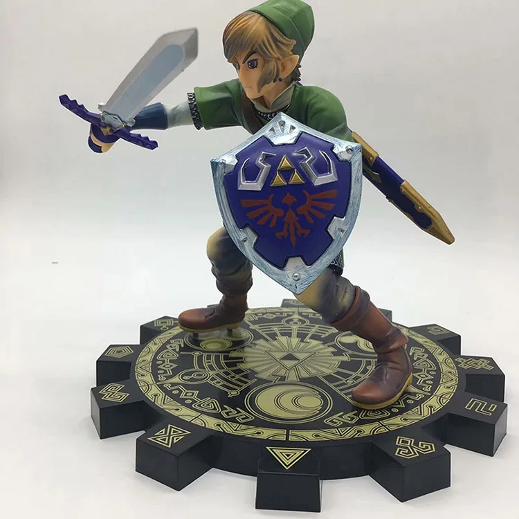 Легенда о Зельде меч неба ПВХ фигурка 1/7 Аниме игра игрушка Zelda ссылка