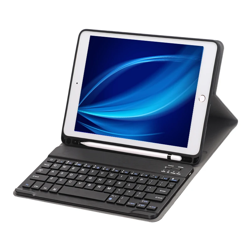 Landas для iPad чехол с карандашом и клавиатурой чехол для iPad 5 6 Pro 9,7 дюймов чехол для планшета A1822 A1893