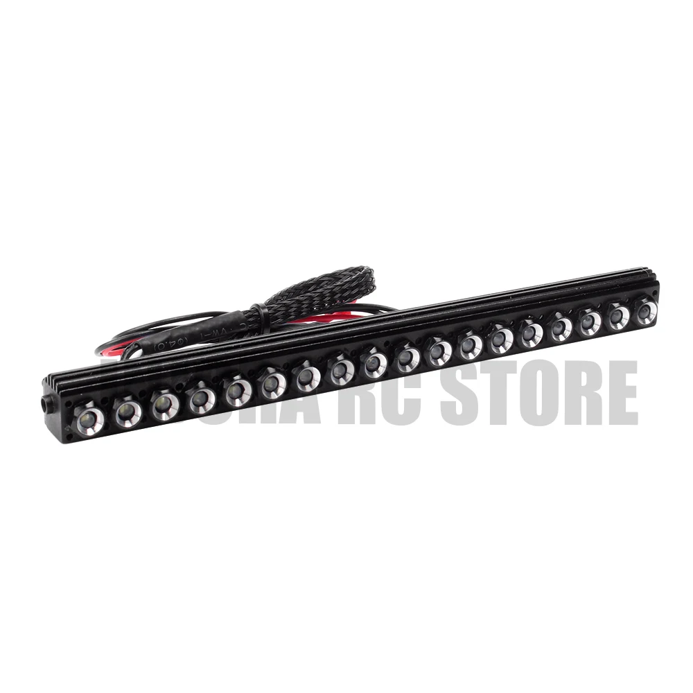 

18LED Light Bar Metal Roof Lamp Bar for 1/10 RC Crawler TRAXXAS TRX4 Trx-4 SCX10 90027 & SCX10 II 90046 90047 D90