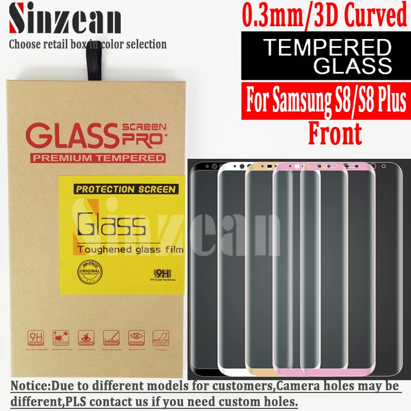 bilder für Sinzean 20 stücke 3D Gekrümmte Für samsung galaxy S8/S8 plus 3D Gebogene voll abgedeckt gehärtetem glas displayschutzfolie bilder für Sinzean 20 stücke 3D Gekrümmte Für samsung galaxy S8/S8 plus 3D Gebogene voll abgedeckt gehärtetem glas displayschutzfolie